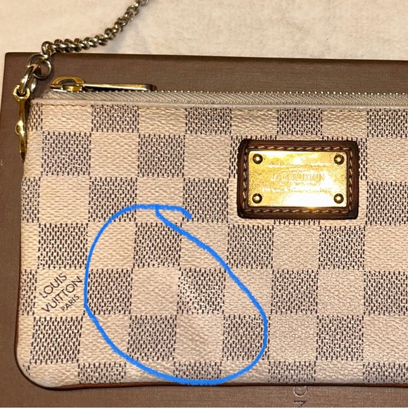 Louis Vuitton POCHETTE MILL \ DAM. AZ, Mi A / white - Picture 6 of 16